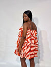 The Bubble Dress Orange