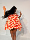 The Bubble Dress Orange