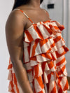The Bubble Dress Orange